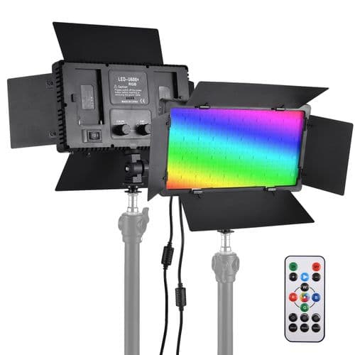 Bi-color RGB Photography Light 36W LED Light Panel 352pcs product